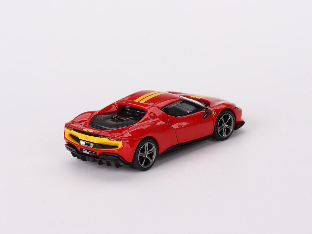 BBR 1/64 Ferrari 296GTB Assetto Fiorano Rosso Corsa - Diecast Toyz Australia