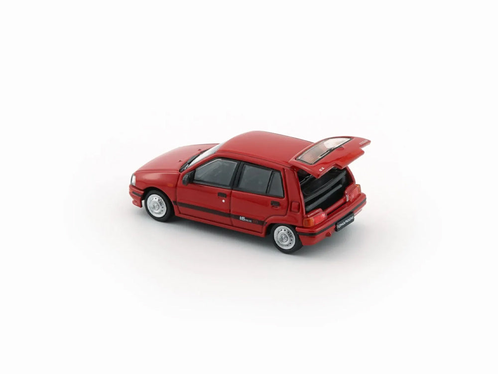 BM Creations 1/64 Daihatsu Charade 1991 4 Door 16Valve Red