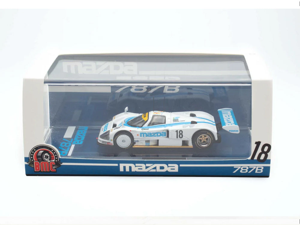 BM Creations 1/64 Mazda 787B #18 LeMans 24 Hour 1991 White Canada Exclusive
