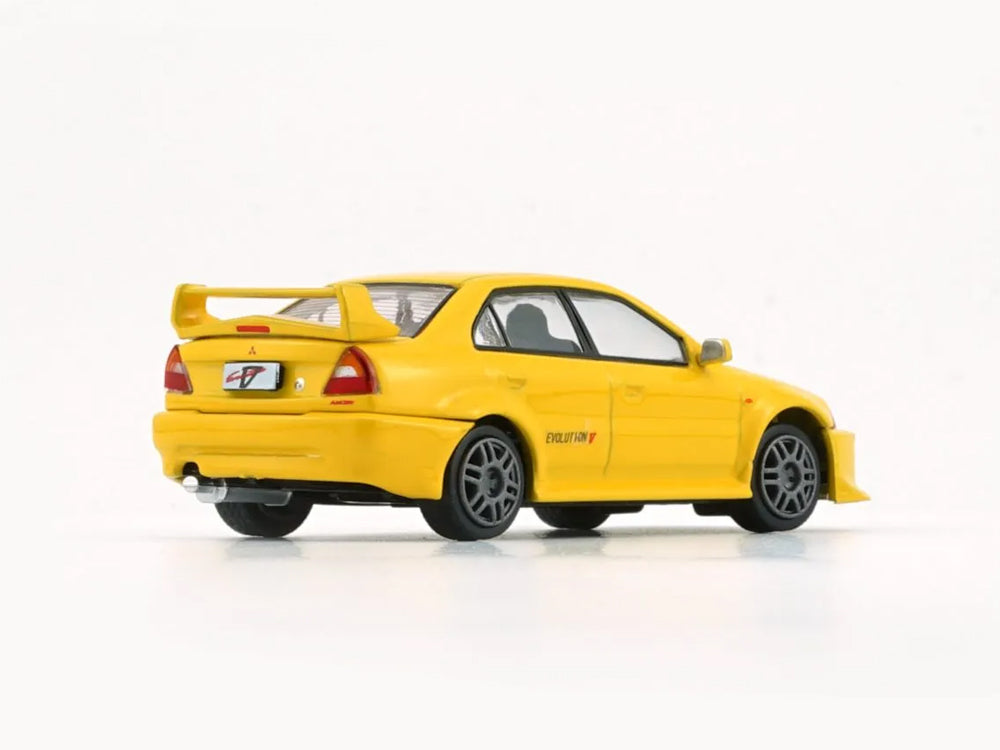 BM Creations 1/64 Mitsubishi Lancer Evolution 5 Yellow