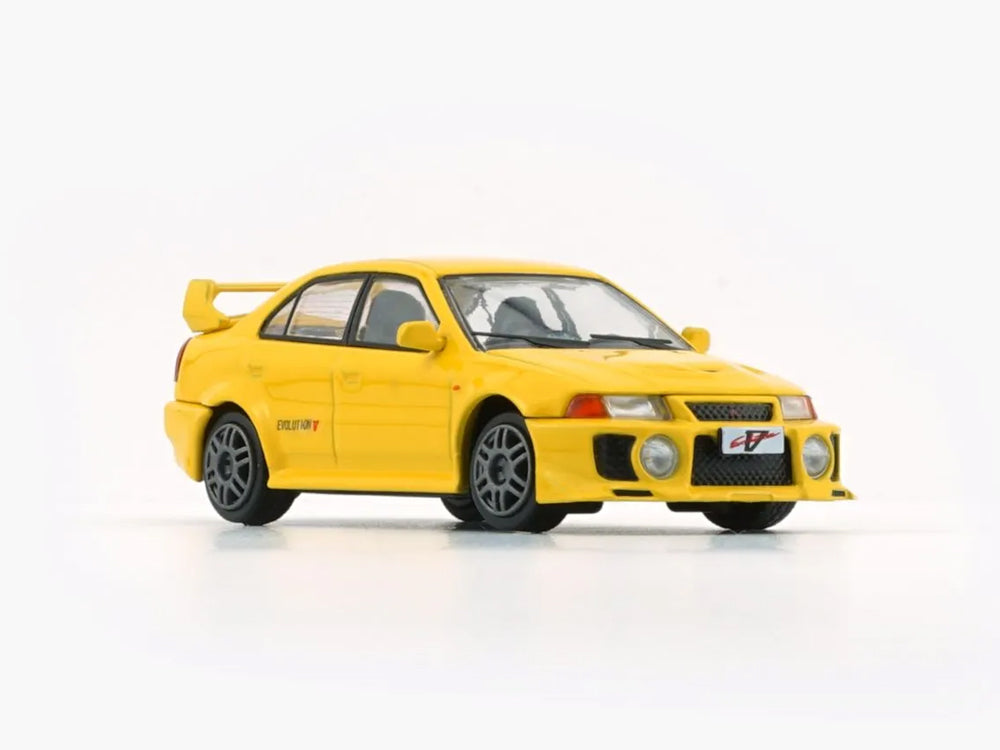 BM Creations 1/64 Mitsubishi Lancer Evolution 5 Yellow