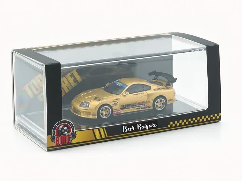 BM Creations 1/64 Toyota Supra JZA80 Top Secret Gold Thailand Edition