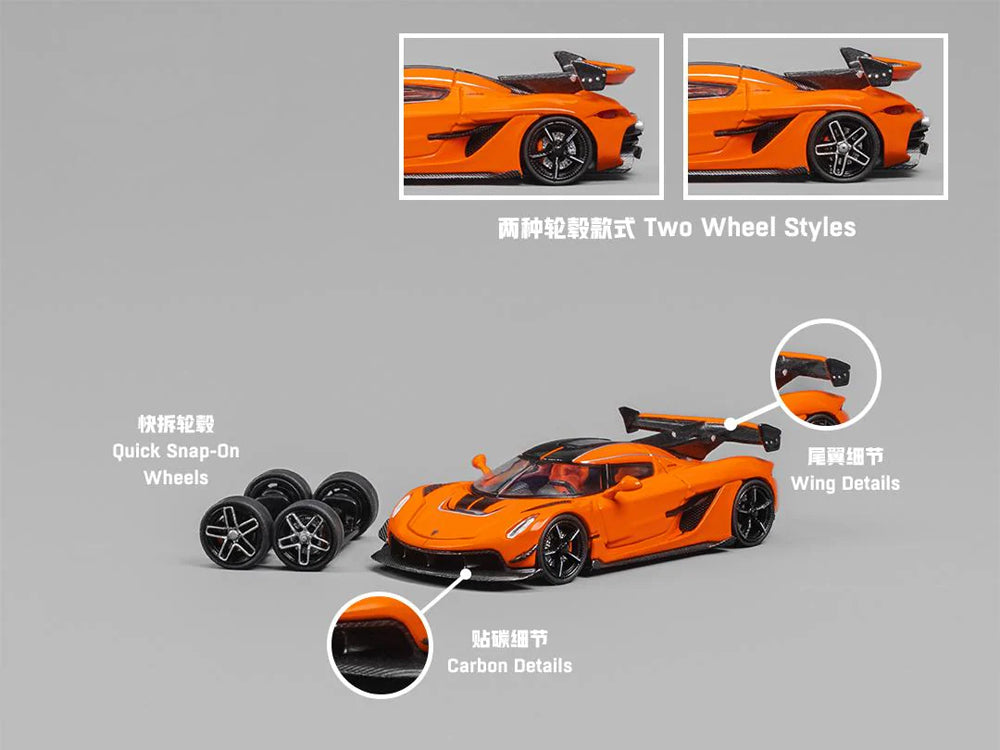 CM Model 1/64 Koenigsegg Jesko Attack Orange