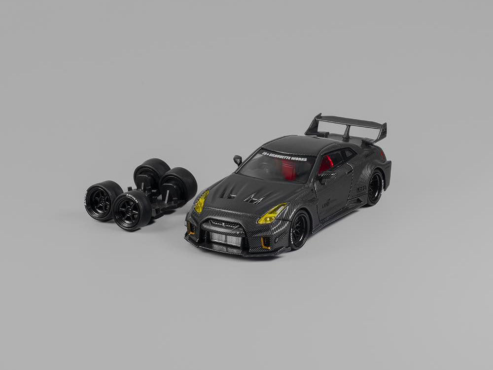 CM Model 1/64 LBWK Super Silhouette Nissan Skyline GT35RR Full Carbon - Diecast Toyz Australia