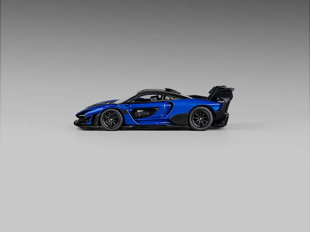 CM Model 1/64 McLaren Senna GTR Metallic Blue