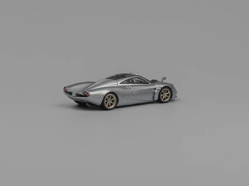 CM Model 1/64 Pagani Codalunga Metallic Silver