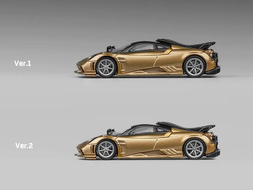 CM Model 1/64 Pagani Imola Full Carbon Gold