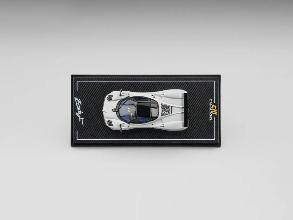 CM Model 1/64 Pagani Zonda F Pearl White