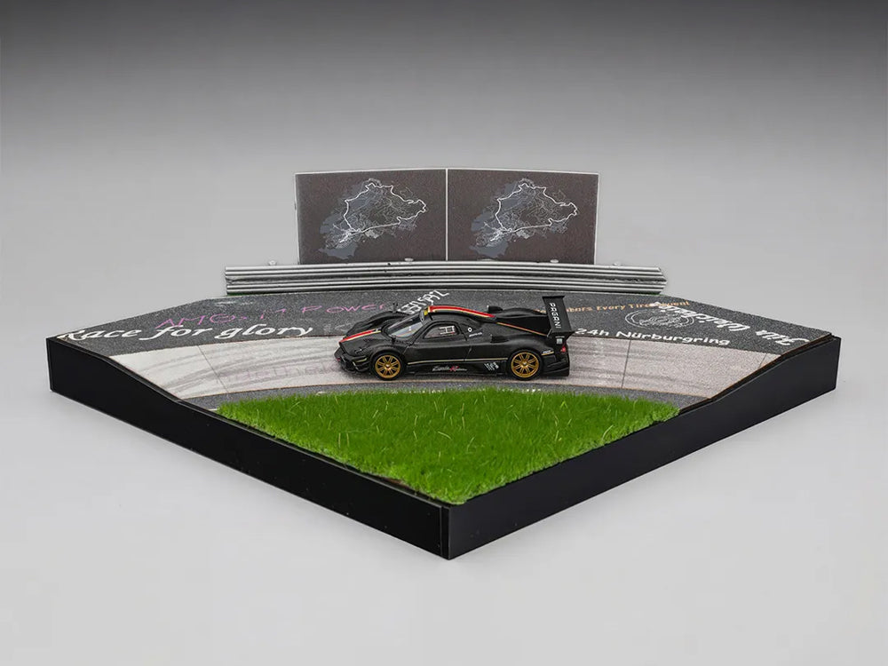 CM Model 1/64 Pagani Zonda Revlucion Dry Carbon With Diorama Set