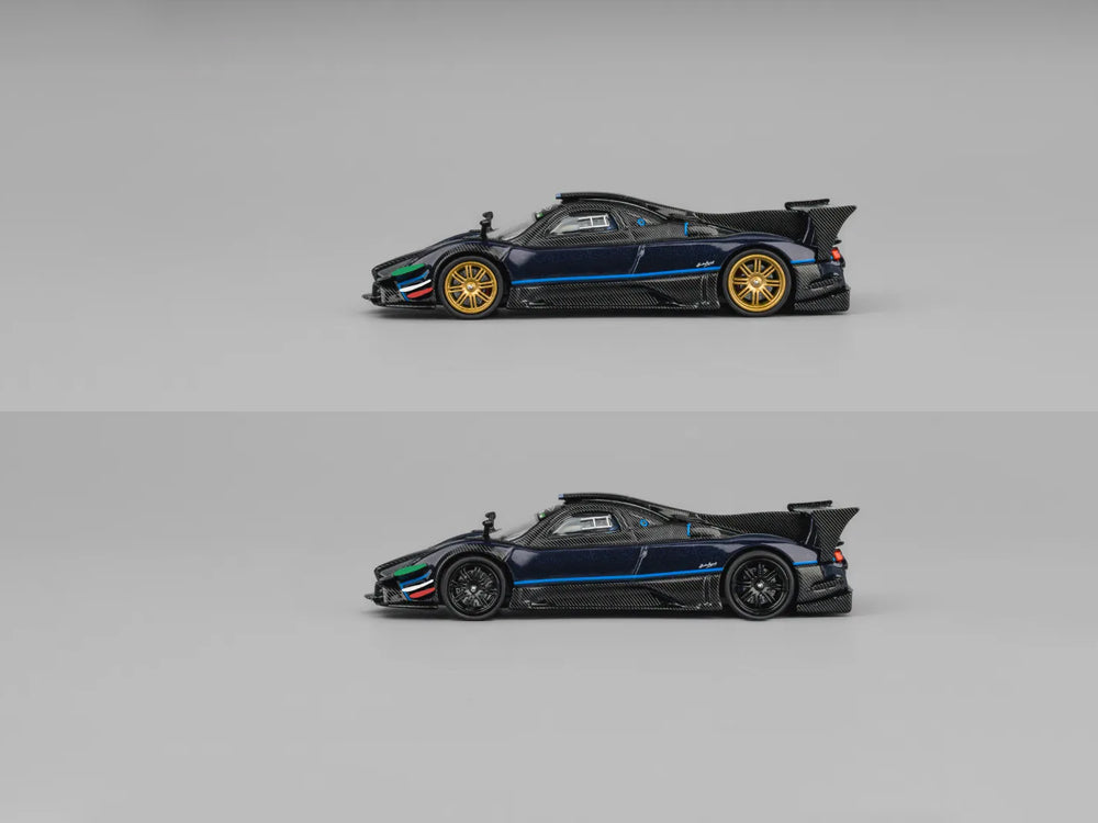 CM Model 1/64 Pagani Zonda Revlucion Metallic Blue