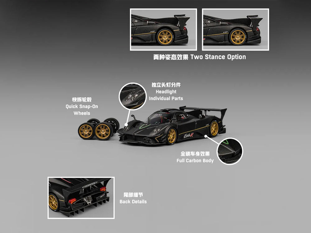 CM Model 1/64 Pagani Zonda Revolution Dry Carbon
