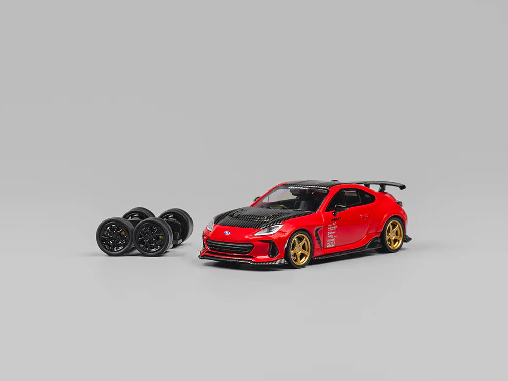 CM Model 1/64 Subaru BRZ Varis Arising-1 Red - Diecast Toyz Australia