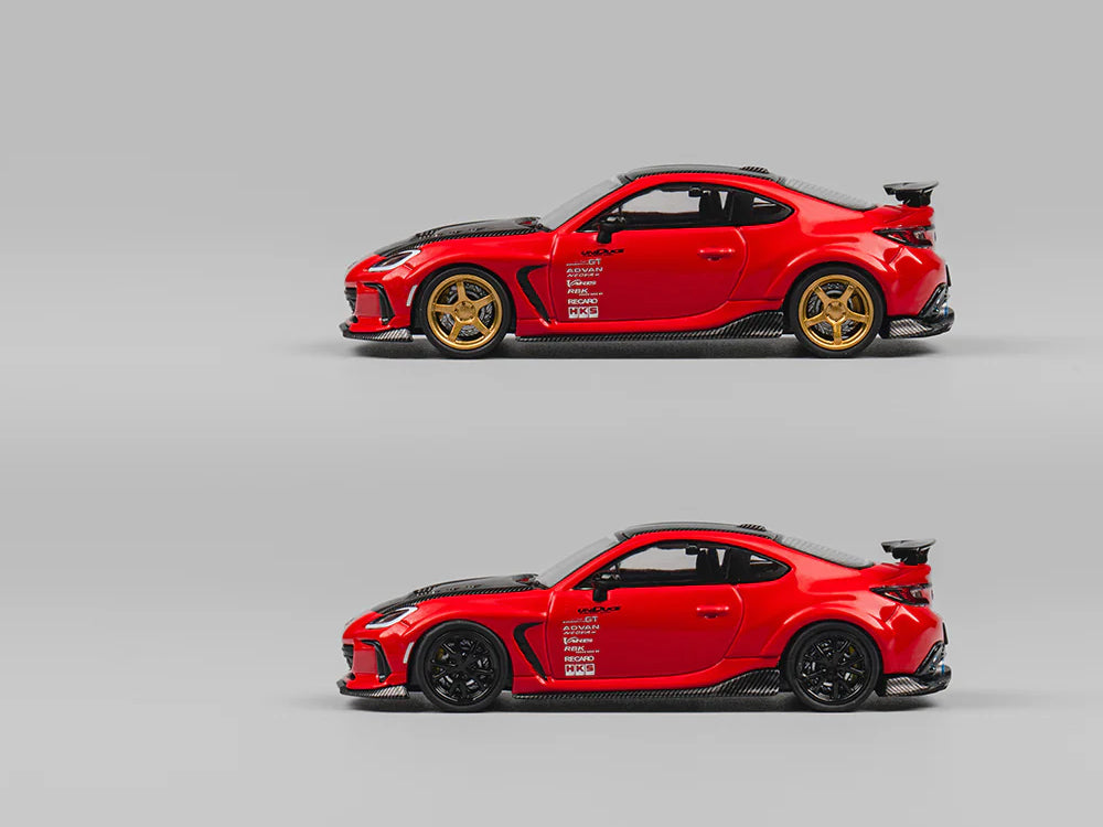 CM Model 1/64 Subaru BRZ Varis Arising-1 Red - Diecast Toyz Australia