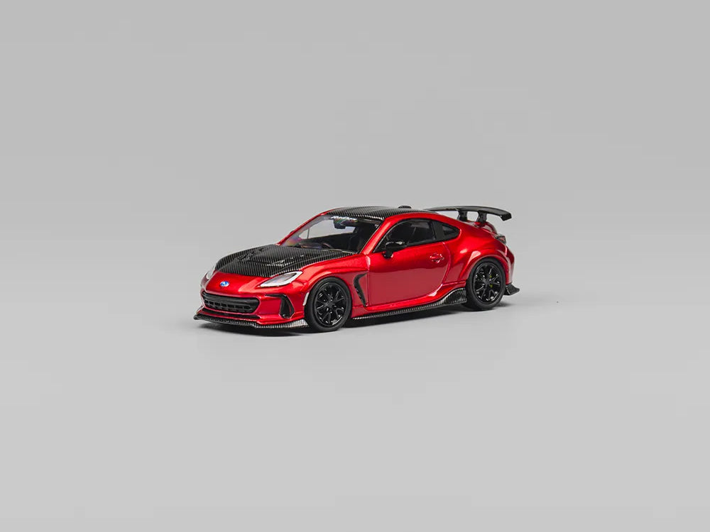 CM Model 1/64 Subaru BRZ Varis Widebody Metallic Red
