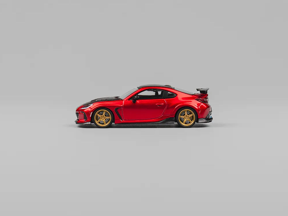 CM Model 1/64 Subaru BRZ Varis Widebody Metallic Red