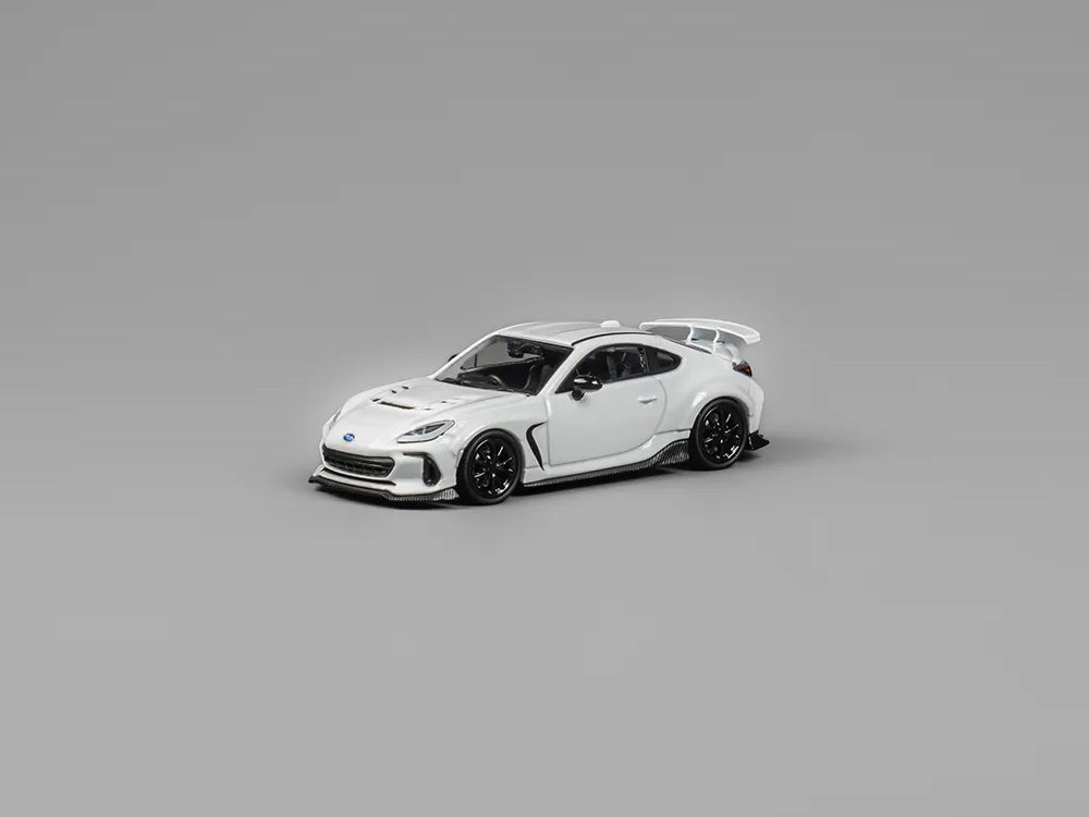 CM Model 1/64 Subaru BRZ Varis Widebody White