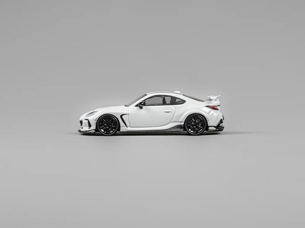 CM Model 1/64 Subaru BRZ Varis Widebody White
