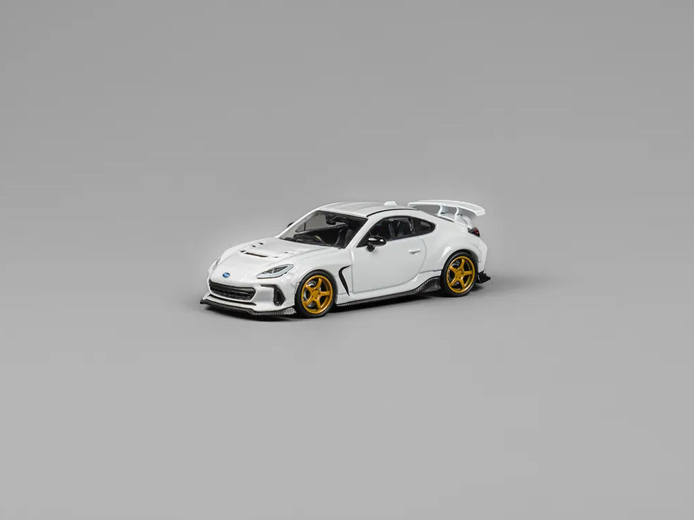 CM Model 1/64 Subaru BRZ Varis Widebody White