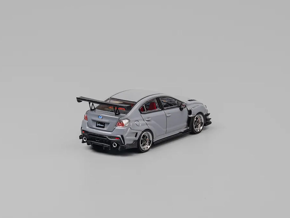 CM Model 1/64 Subaru WRX STI Varis Widebody Ver1.0 Gray