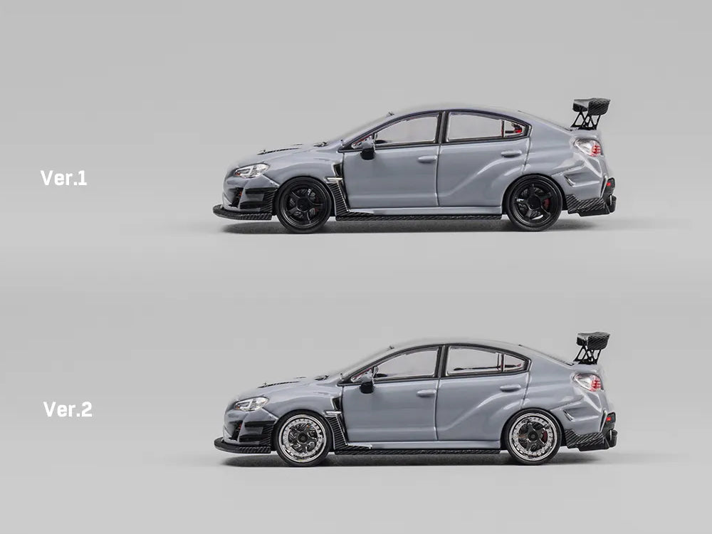CM Model 1/64 Subaru WRX STI Varis Widebody Ver1.0 Gray
