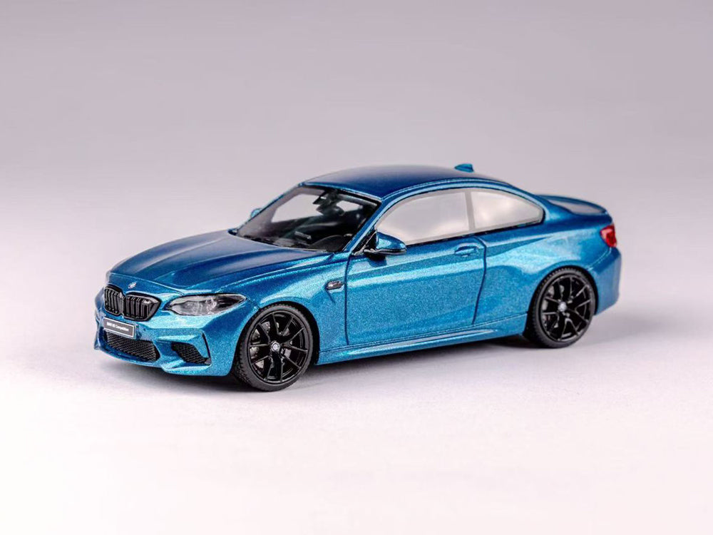 Car Lounge 1/64 BMW M2 Competition Long Beach Blue