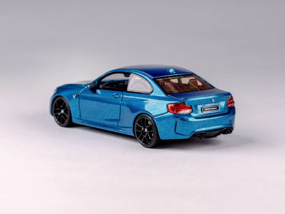 Car Lounge 1/64 BMW M2 Competition Long Beach Blue