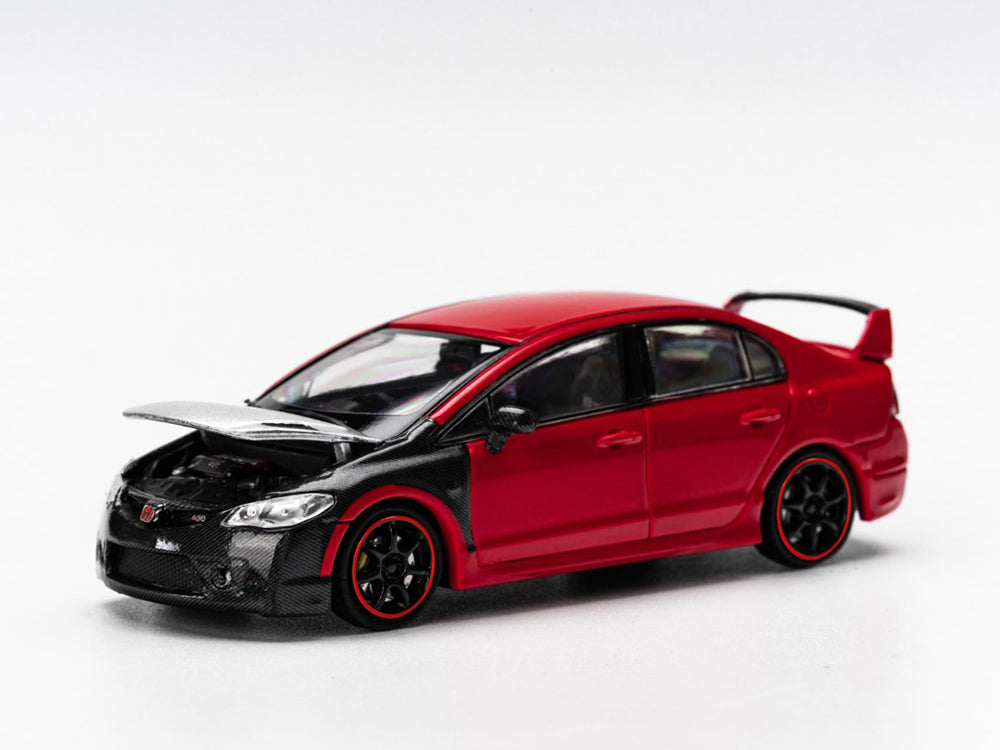 Champion Diecast 1/64 Honda Civic Mugen RR Experimental Red Silver - Diecast Toyz Australia