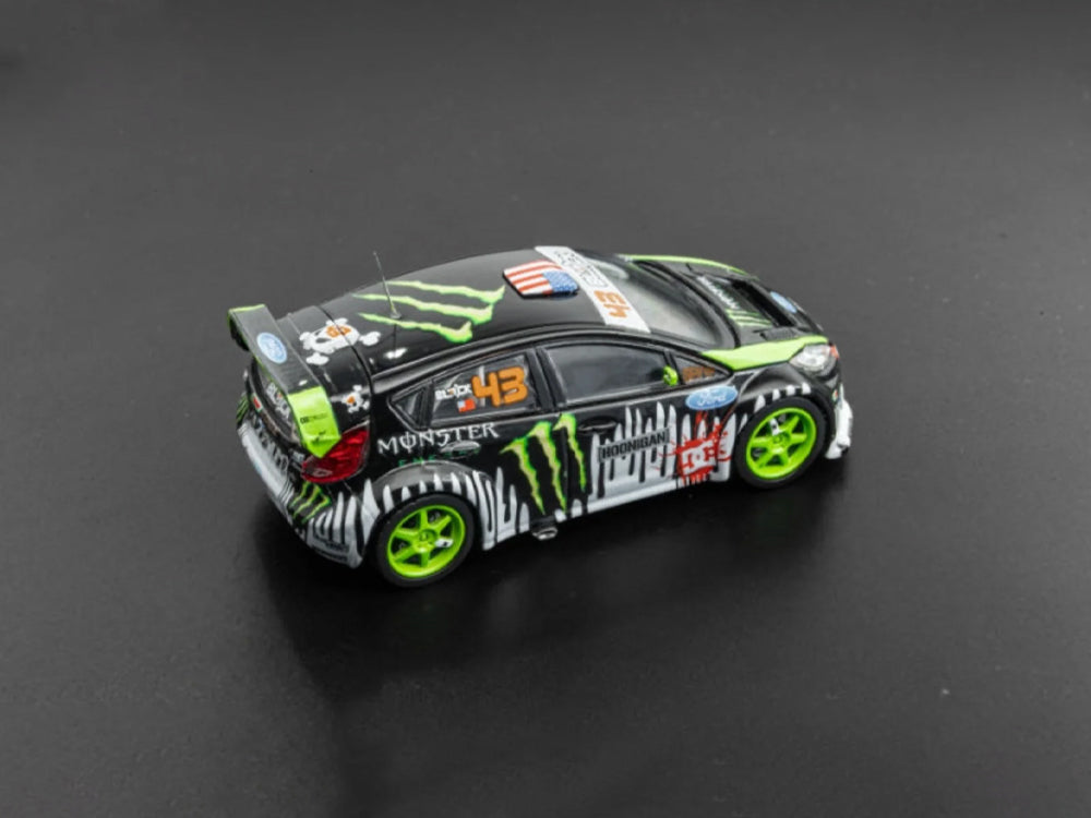 DCM 1/64 Ford Fiesta ST Ken Block #43 with Green Wheels