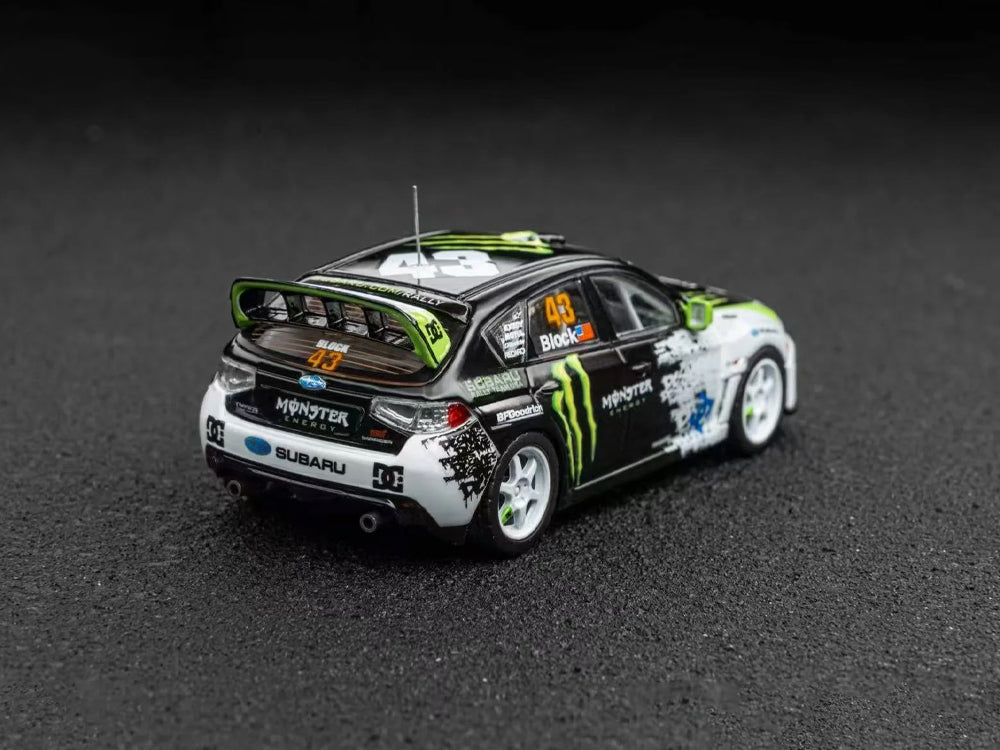 DCM x Mini Station 1/64 Subaru Impreza WRX STI Rally Block 43 Monster - Diecast Toyz Australia