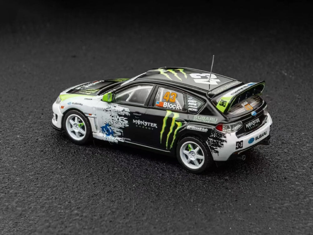 DCM x Mini Station 1/64 Subaru Impreza WRX STI Rally Block 43 Monster - Diecast Toyz Australia