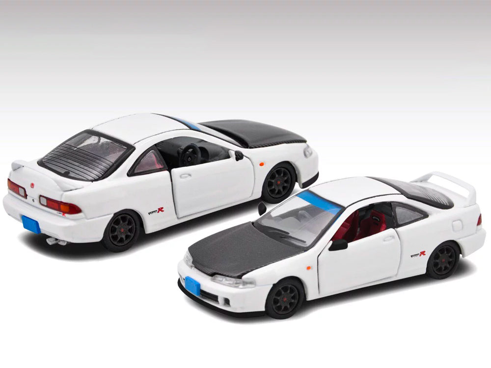 ERACars 1 64 Honda DC2 Integra Type R Racing White Diecast Toyz