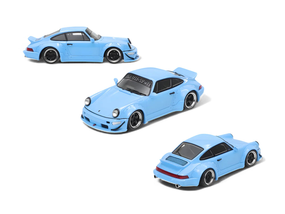 Fast Speed 1/64 RWB 964 Duck Wing Sky Blue
