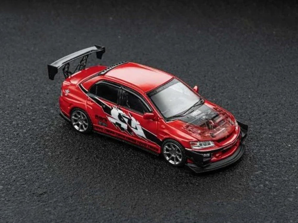 FindClassically 1/64 Mitsubishi Lancer Evolution IX Widebody Red HEC2025 Edition