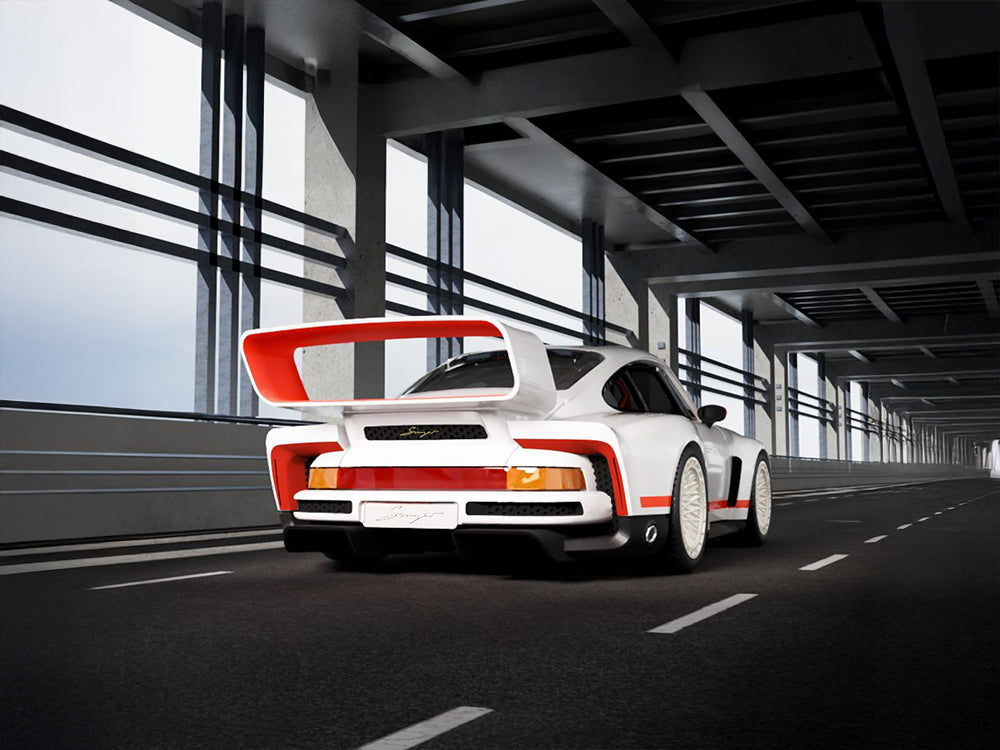 FindClassically 1/64 Porsche 930 Singer DLS Turbo Pearl White