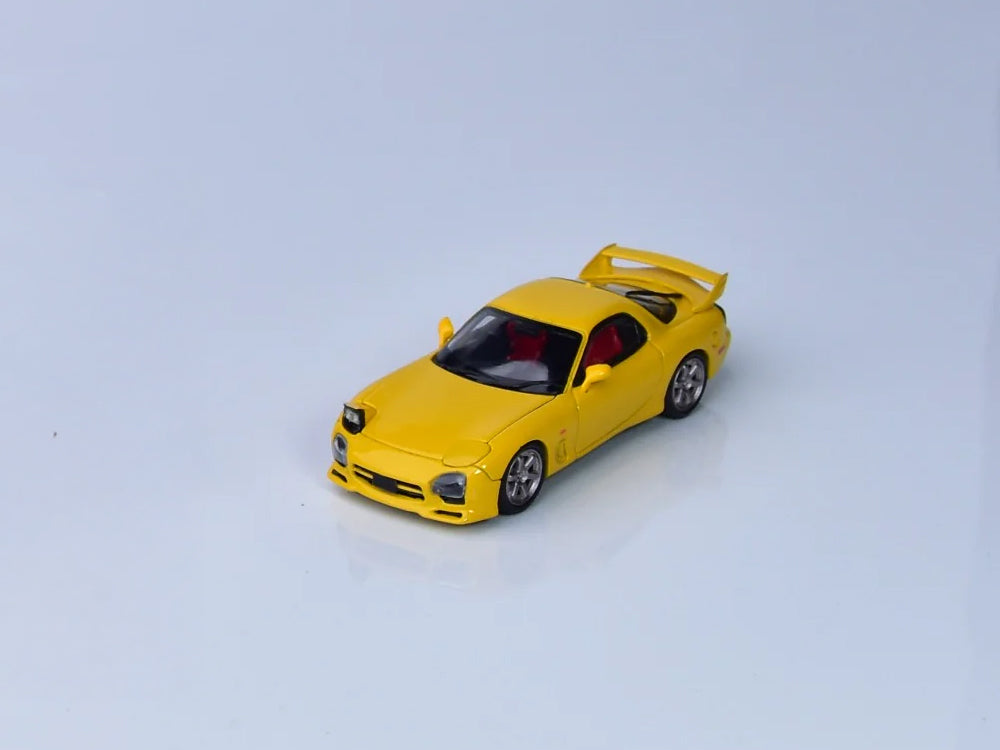Focal Horizon 1/64 Mazda RX7 FD3S A Spec Mazda Speed Edition Yellow