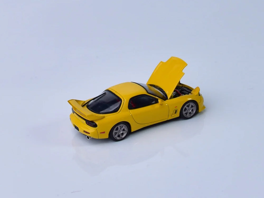 Focal Horizon 1/64 Mazda RX7 FD3S A Spec Mazda Speed Edition Yellow