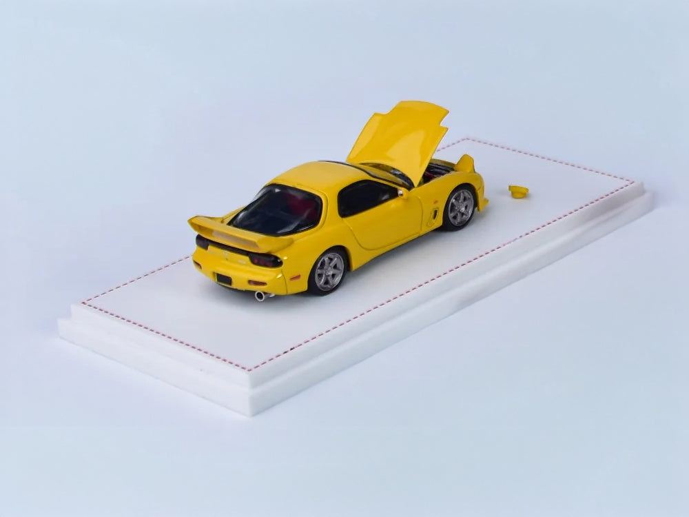 Focal Horizon 1/64 Mazda RX7 FD3S A Spec Mazda Speed Edition Yellow