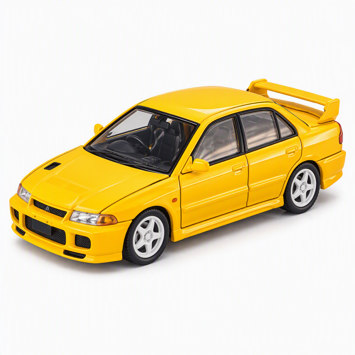 Fuji 1/64 Mitsubishi Lancer Evolution III GSR Yellow