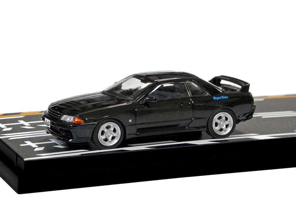 Hi Story 1/64 Initial D Nissan Skyline GTR R32 vs Mitsubishi Lancer Evo IV CN9A - Nakazato vs Iwaki Seiji - Diecast Toyz Australia