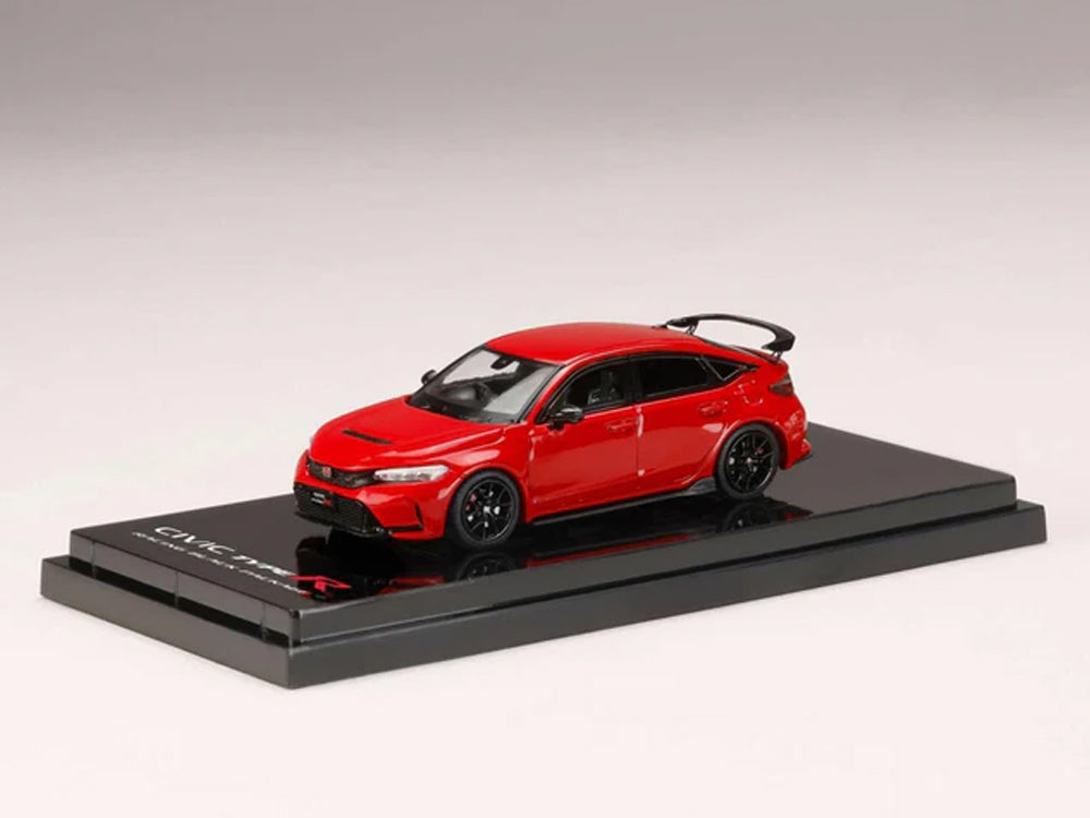Hobby Japan 1/64 Honda Civic Type R FL5 Racing Black Package 2025 Red