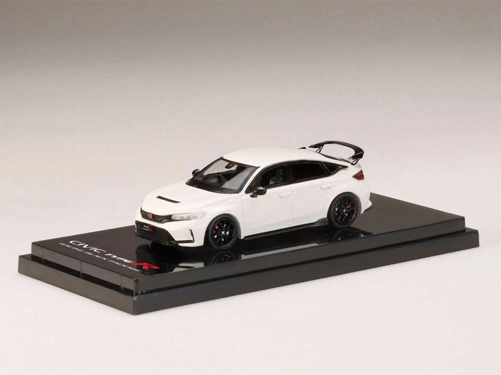 Hobby Japan 1/64 Honda Civic Type R FL5 Racing Black Package 2025 White