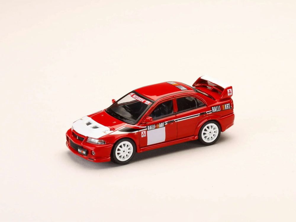 Hobby Japan 1/64 Mitsubishi Lancer Evolution 6 CP9A RalliArt Red