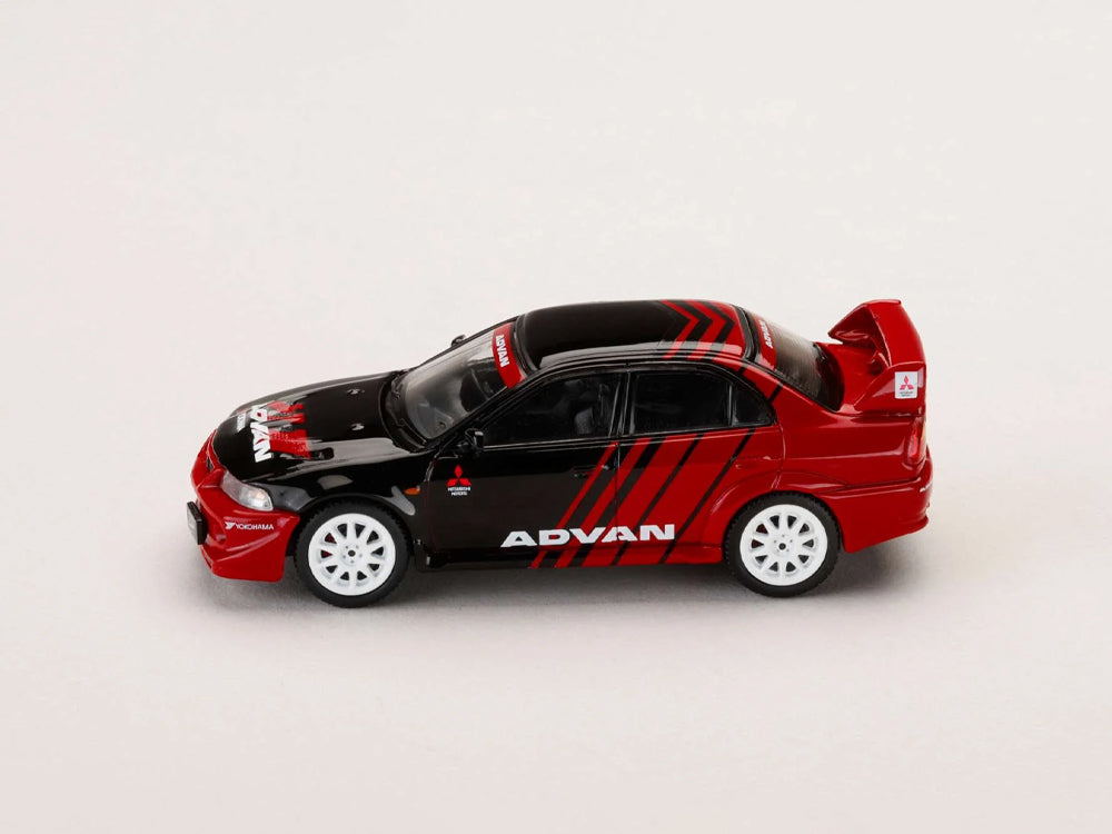 Hobby Japan 1/64 Mitsubishi Lancer Evolution 6 CP9A Yokohama Advan Livery