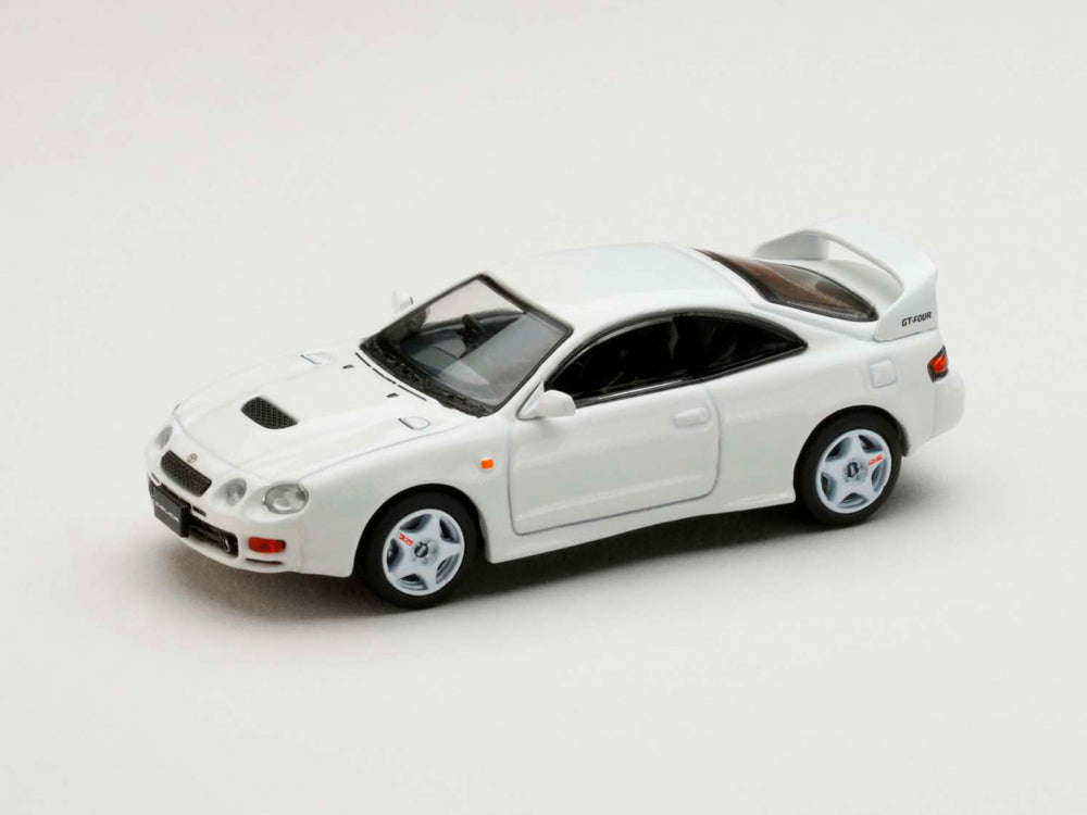 Hobby Japan 1/64 Toyota Celica GT-Four ST205 JDM Style White - Diecast Toyz Australia