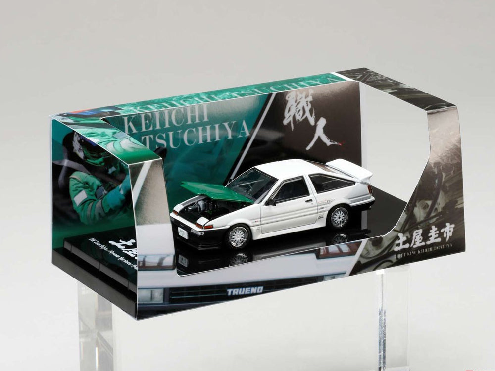 Hobby Japan 1/64 Toyota Sprinter Trueno AE86 Dori Dori Mesh Wheel Drift King