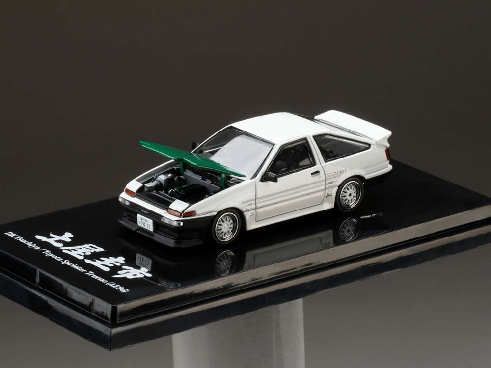 Hobby Japan 1/64 Toyota Sprinter Trueno AE86 Dori Dori Mesh Wheel Drift King