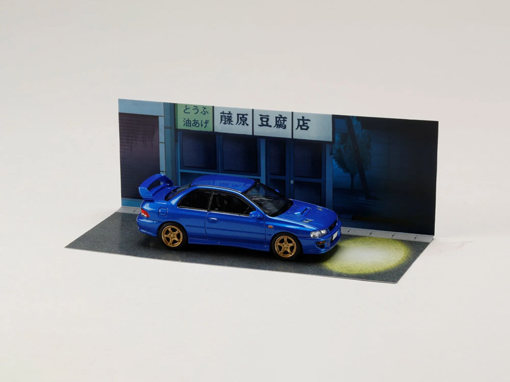 Hobby Japan x JDM64 1/64 Subaru Impreza GC8 Bunta Fujiwara Initial D