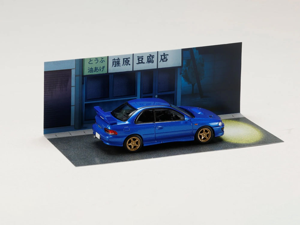 Hobby Japan x JDM64 1/64 Subaru Impreza GC8 Bunta Fujiwara Initial D