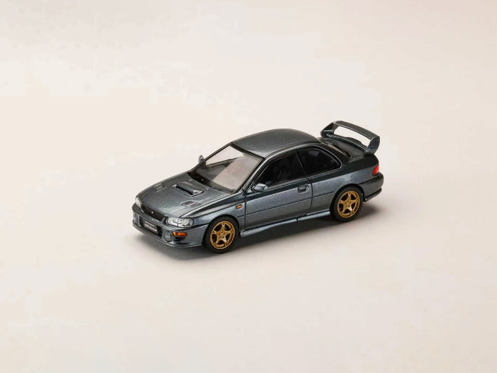 Hobby Japan x JDM64 1/64 Subaru Impreza WRX Type R STI Cool Gray