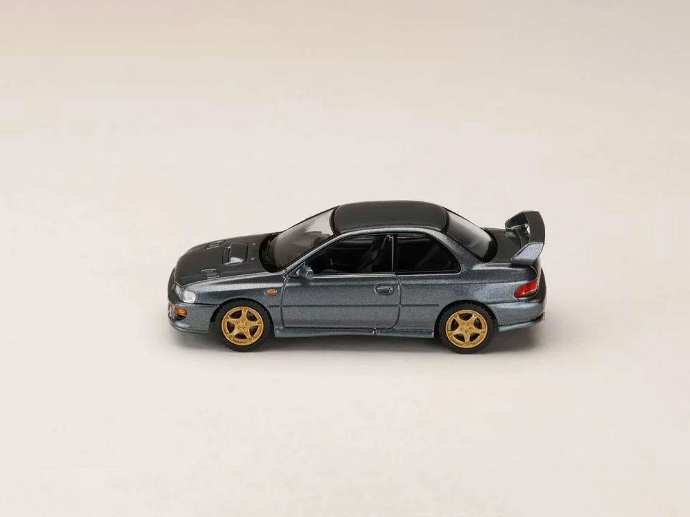 Hobby Japan x JDM64 1/64 Subaru Impreza WRX Type R STI Cool Gray